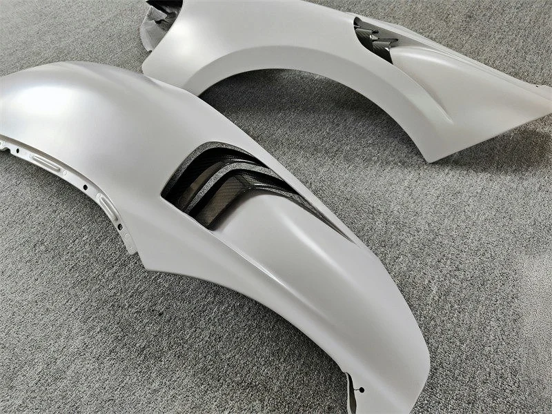 MSO Style Carbon Fiber Vented Fender for McLaren 540C 570S 570GT 600LT Large Body Kit Aerodynamic Modification Parts