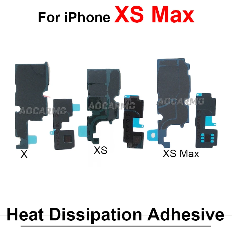 For iPhone 7 7P 8 8P X XS XR 11 Mini 11Pro Max Motherboard Thermal Conductivity Graphite Paper Heat Radiatin Dissipation Sticker