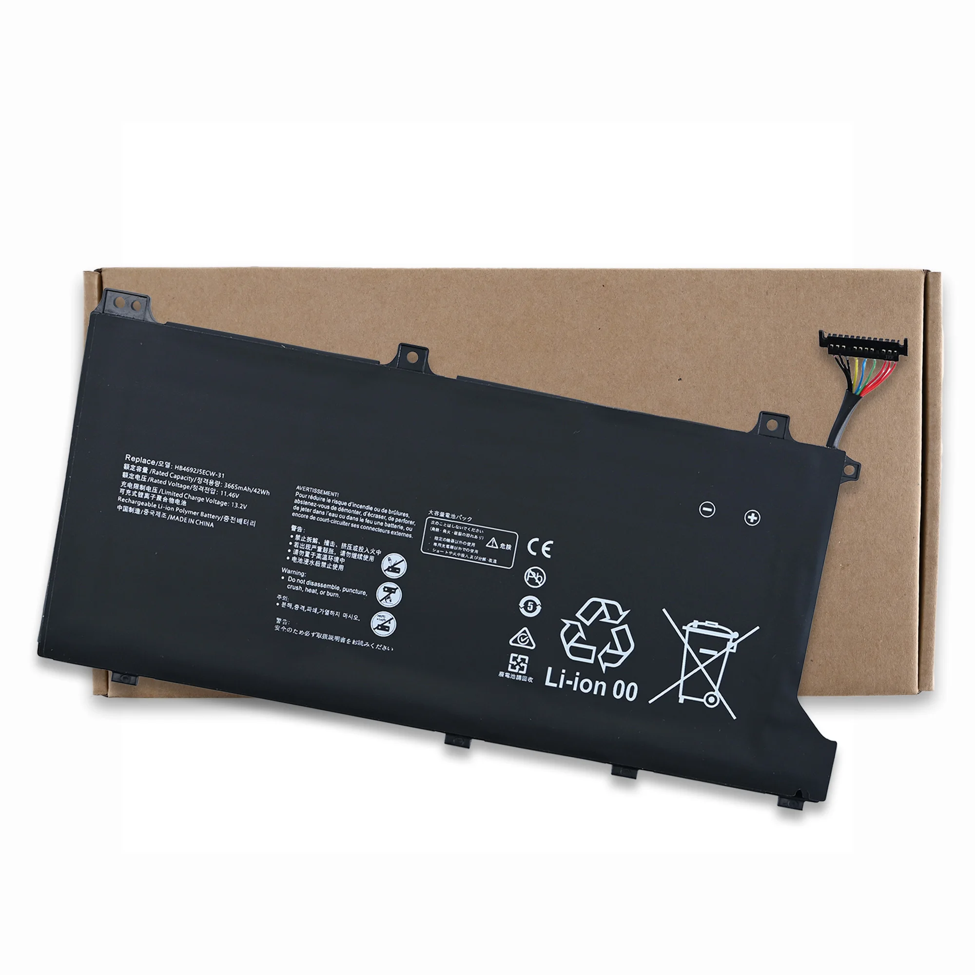 LOLG  HB4692J5ECW-31 Laptop Battery For Huawei MateBook D 15 (2020) 15-53010TUY BohL-WDQ9HN BoB-WAH9P HNL-WFP9 HNL-WFQ9 42WH