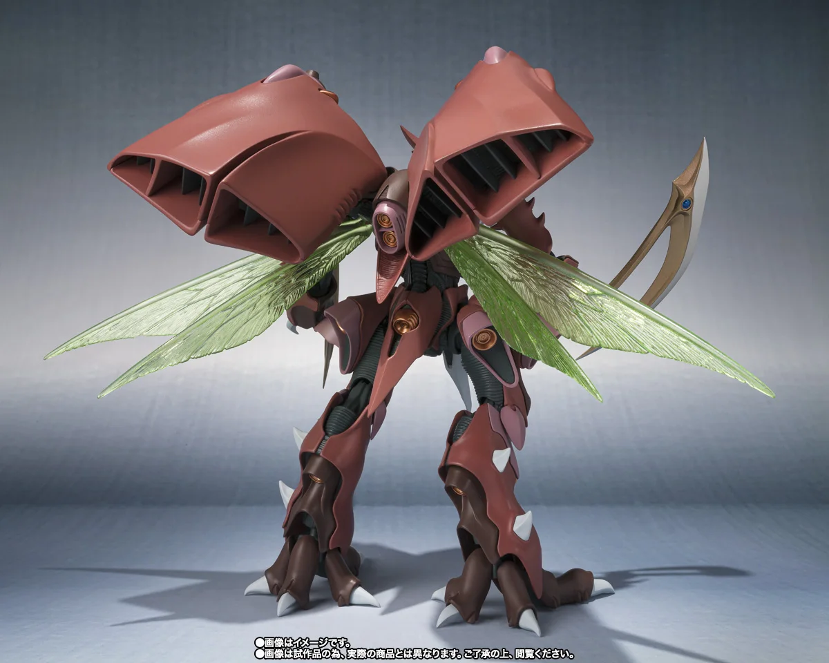 

In Stock Genuine Bandai Robot Spirits Aura Battler Garegoyle Figure Anime Action Model Toy