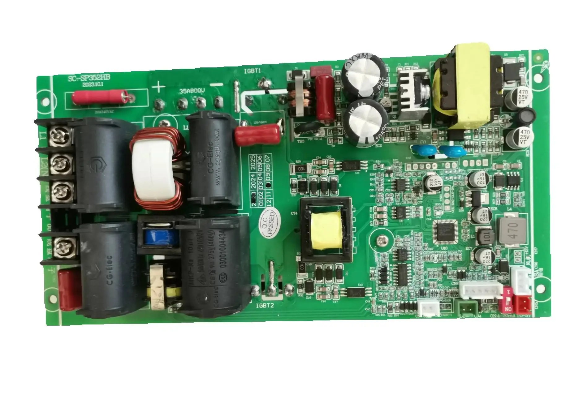 

220V 2.5KW 2500W Induction Heating Motherboard for Screw Heating of Injection Molding Machine