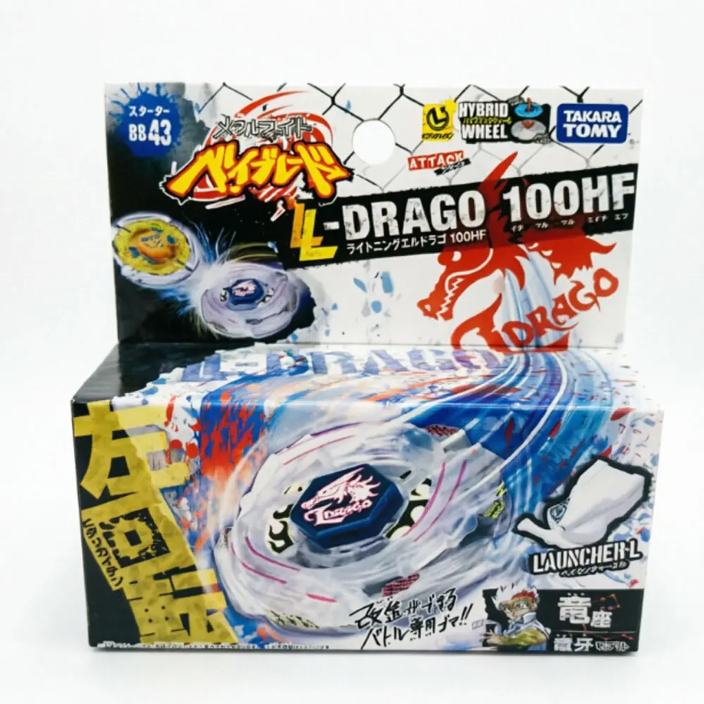 ECHTE TAKARA TOMY BB108 L-Drago Destructor F:S/BB88 Meteo L-Drago LW105LF/BB30 Rock Leone 145WB Originalverpackung