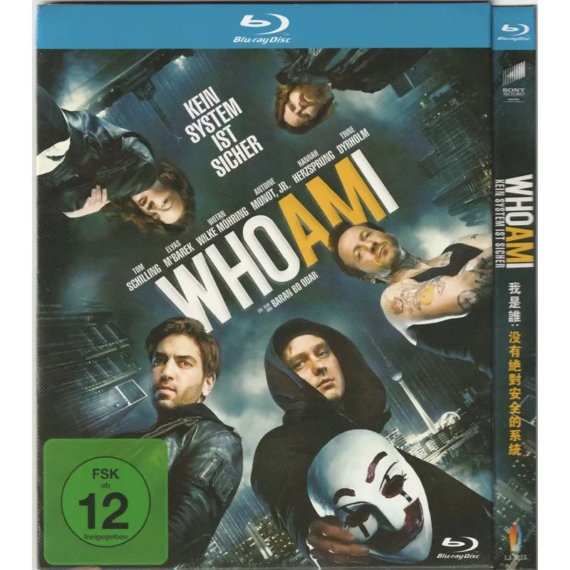 Who Am I No Safe System Blu-ray Disc German Film Clear Image Quality