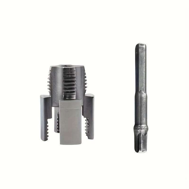 Pipe Thread Cutting Tool Integrated Internal External Pipe Threading Tool Electric Drill Compatible PVC Pipe Threader Kit