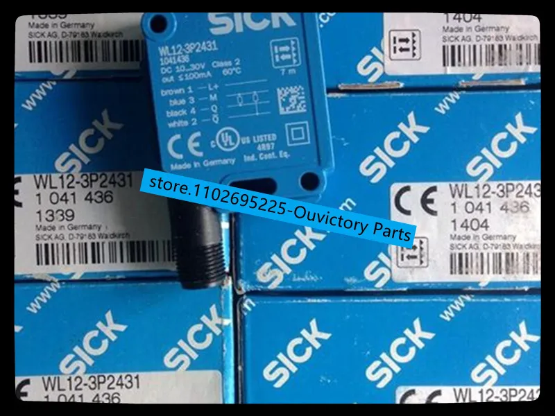 

New original SICK photoelectric switch WL12-3P2431 WL12-3N2431