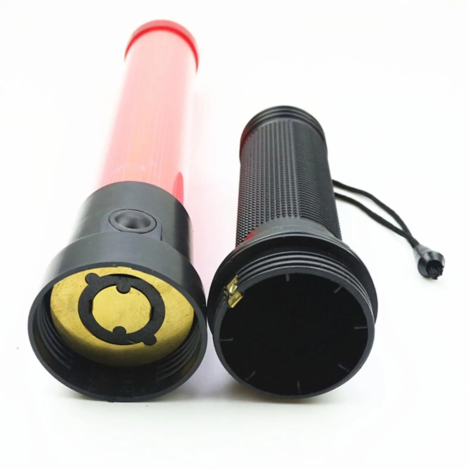 LED Traffic Control Stick Wrist Strap Lanyard Safety Warning Light Bar Flashing Night Road Indicator for Car Parking