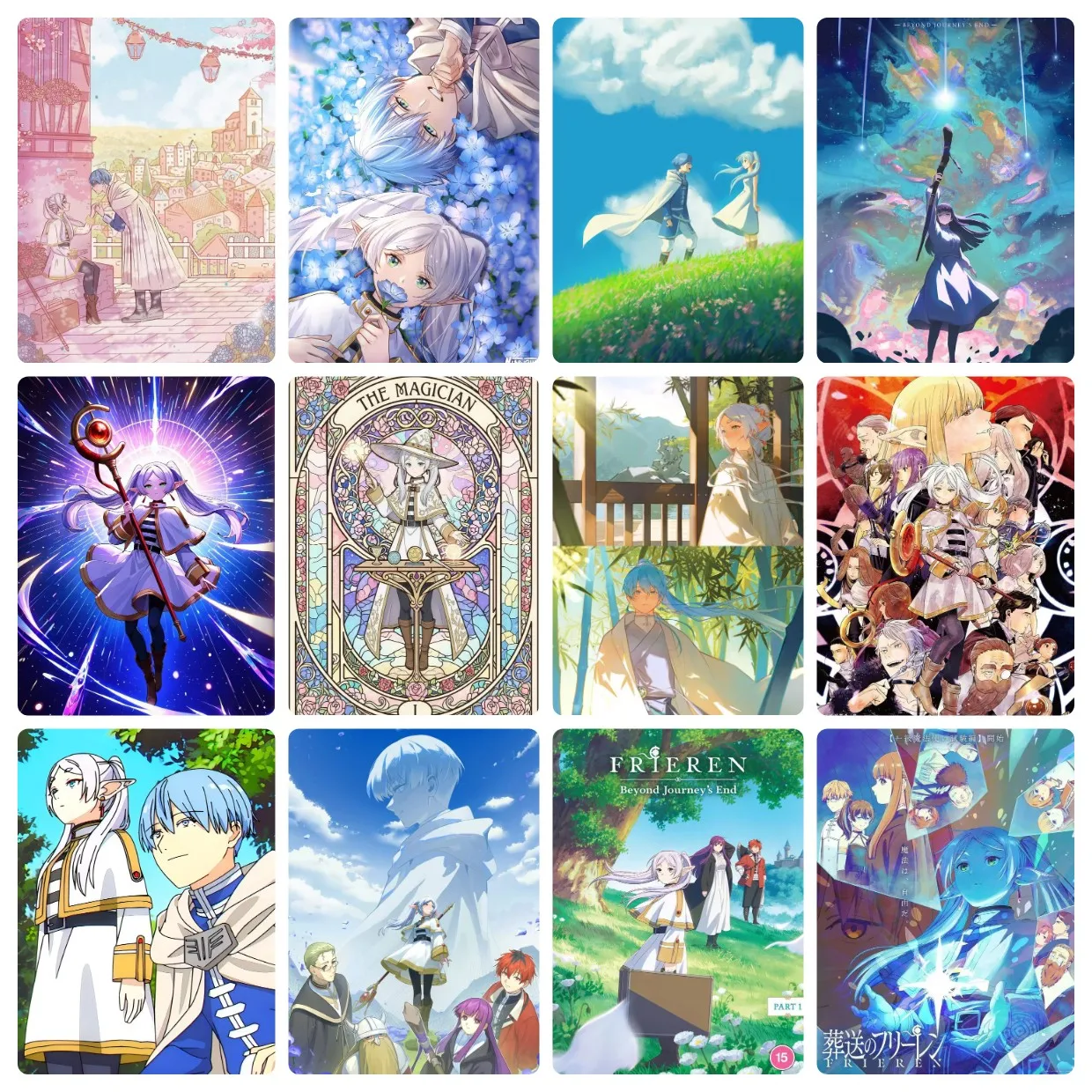 Diamond Painting Frieren: Beyond Journey's End Diamond Mosaic Handmade Art Exquisite Creative Gift Home Decoration