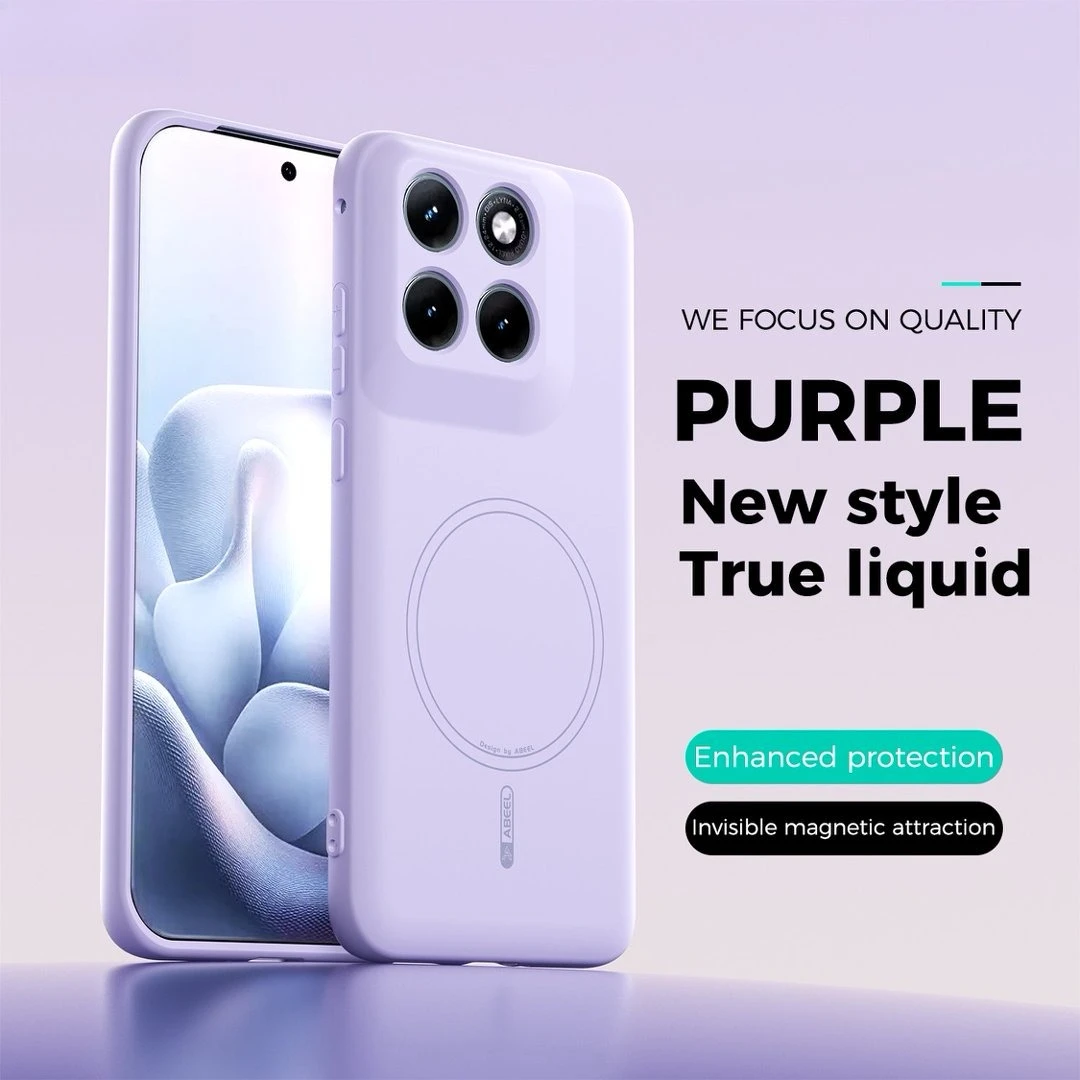 

Магнитный беспроводной чехол для зарядки Magsafe для Motorola Edge70 Fusion Edge60 G77 G67, силиконовый чехол с эффектом жидкого силикона