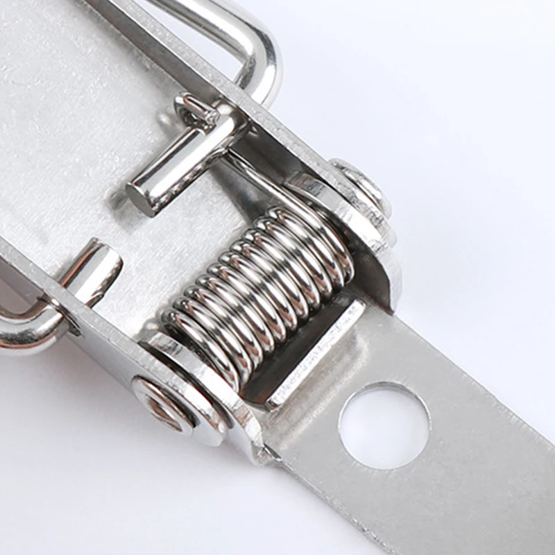 오리 마우스 버클 스테인레스 스틸 빈티지 미니 잠금 가슴 상자 선물 가방 케이스 버클 토글 걸쇠 래치 캐치 클램프, 4 개