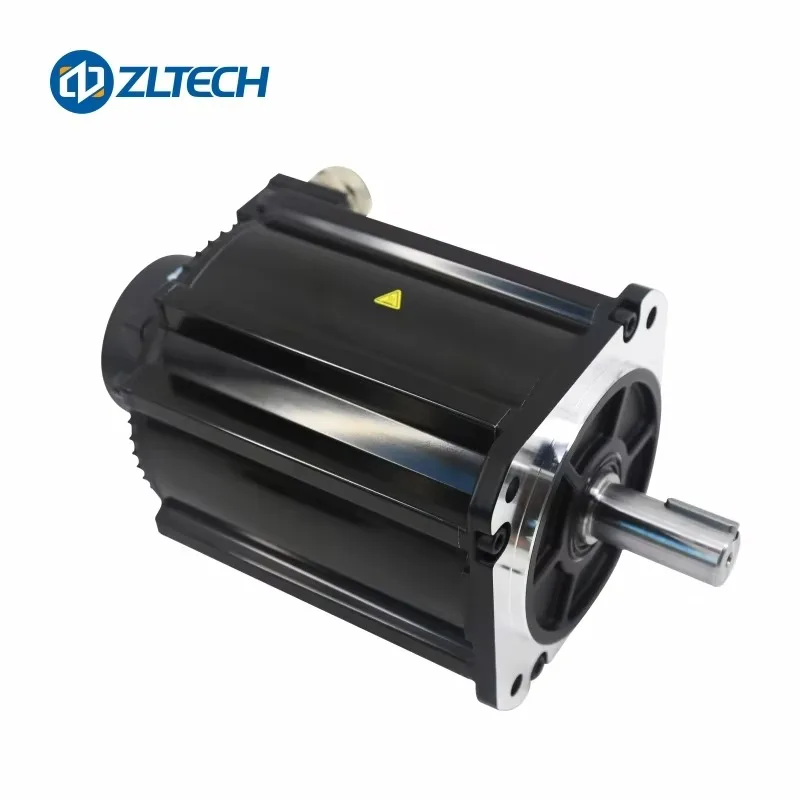 Nema51 48V 3000W 19N.m 3000RPM Brushless Servo Motor with 2500 Wire Encoder for Robot Arm Support Customize