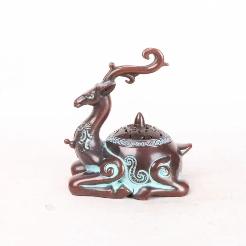 Copper , For Burning Colored , Disc , Alloy Deer Incense Burner