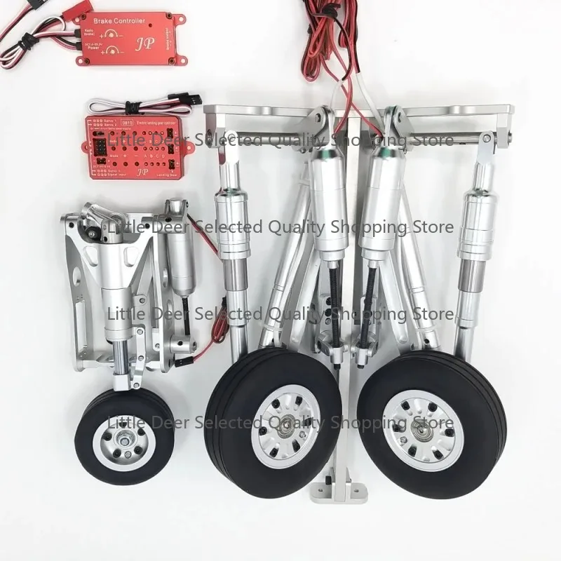 

JP Hobby ER200 30kgs Full Set with 70mm Nose Wheel 95mm Brake Wheels for F16 1:6 1/6 Controller