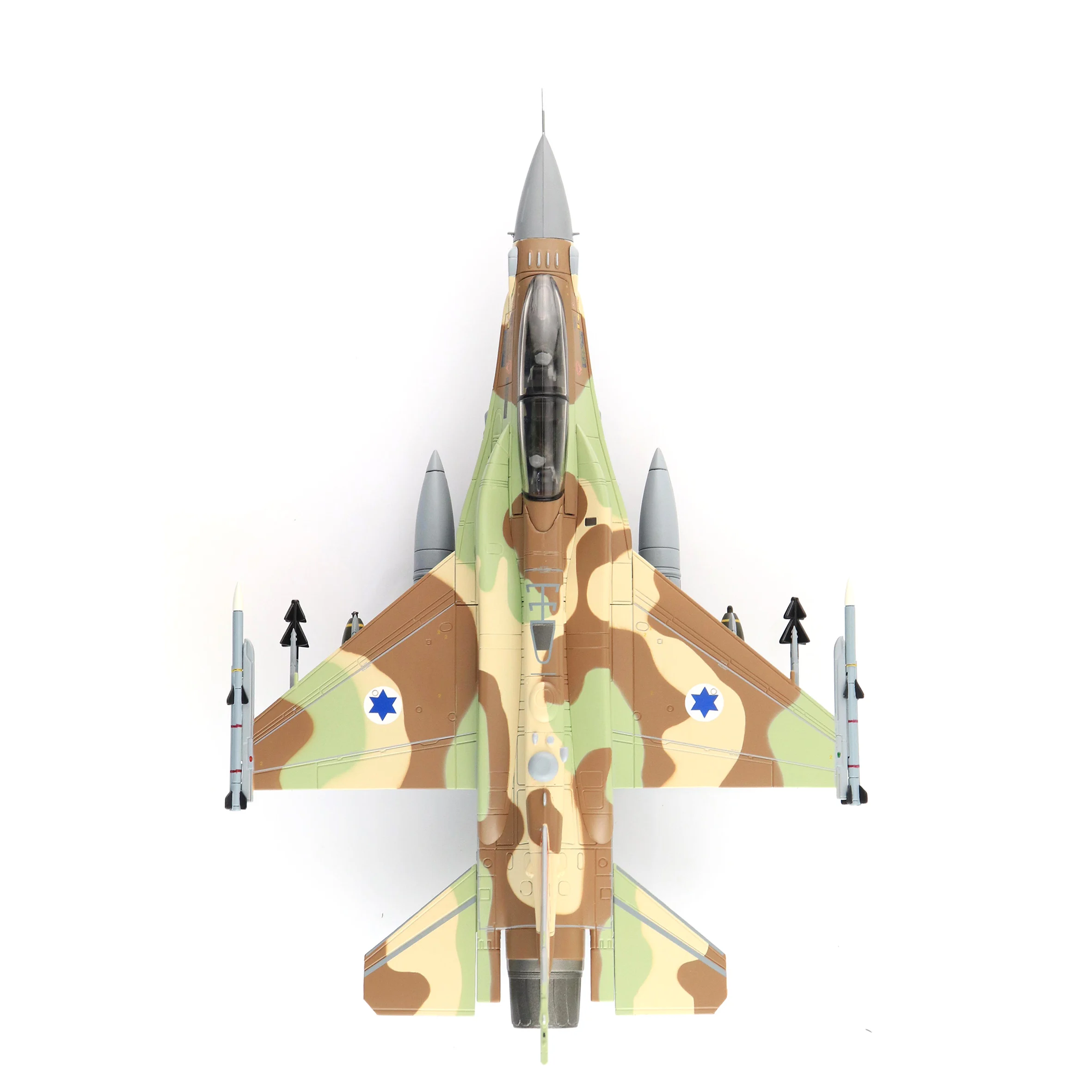 HA38037 1/72 الإسرائيلي F16 F-16I المقاتلة نموذج 119th سرب "الخفافيش" IAF MK.117x4 نموذج سبيكة