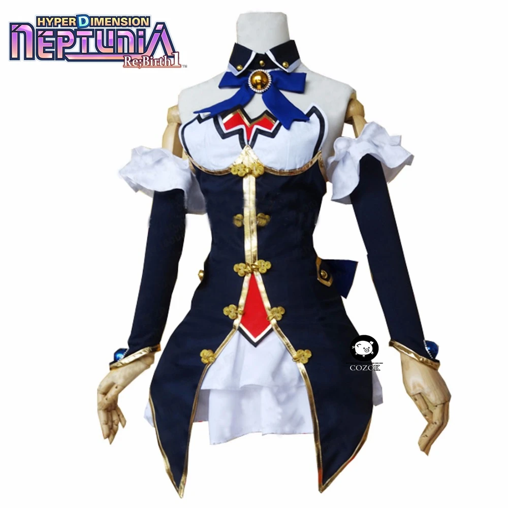 Noire Black Heart Cosplay Costume Hyperdimension Neptunia Cosplay Dress