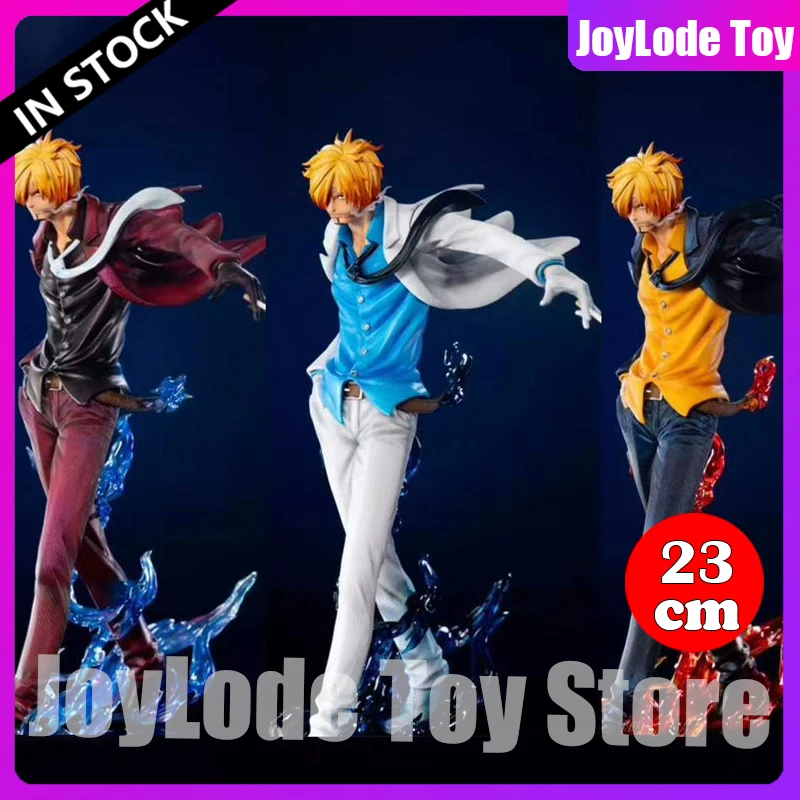 

23 см Фигурка аниме-персонажа Sanji из ONE PIECE, Vinsmoke Catwalk Sanji, коллекционная статуэтка из ПВХ, модель для декора рабочего стола, игрушки, подарки, в наличии