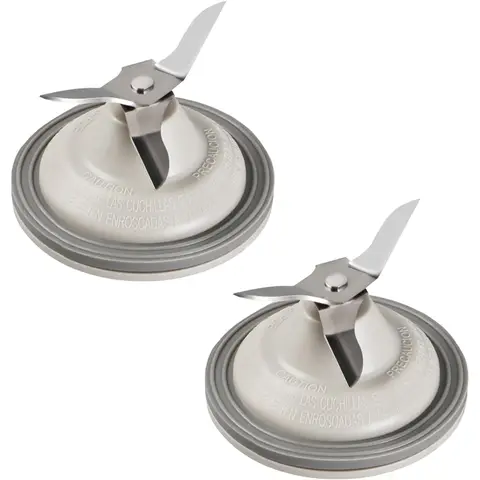 Części zamienne do blendera Black And Decker BL2020S - 2 szt. ostrzy ze stali nierdzewnej z silikonową uszczelką (modele: BL2010BPA 2010BG)