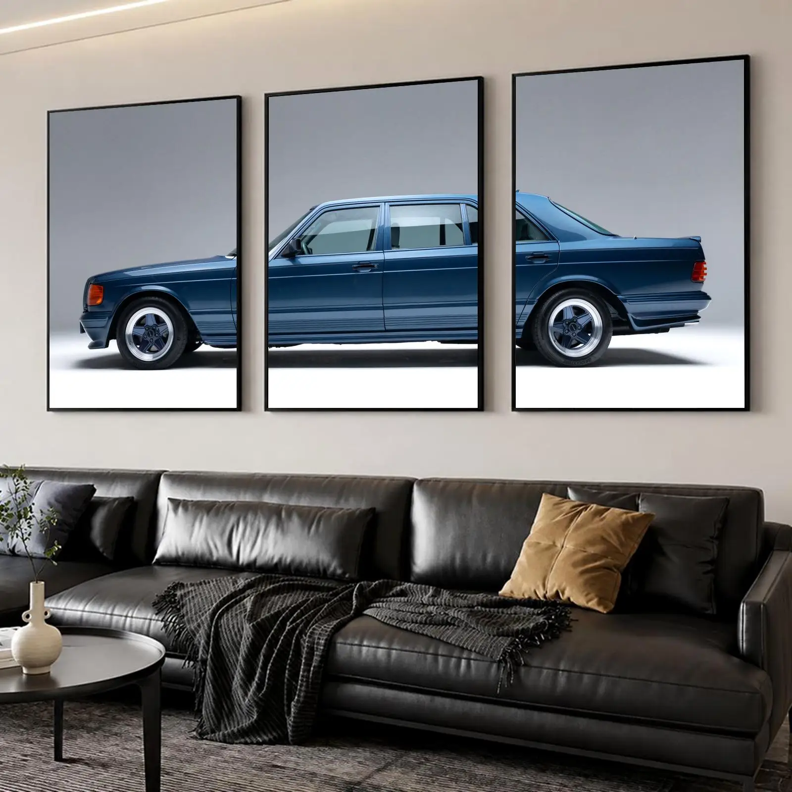 Blueberry 500 SEL Painting Calligraphy Canvas Poster Set Wall Art Prints for Bedroom Living Room Home Decor Art Gift