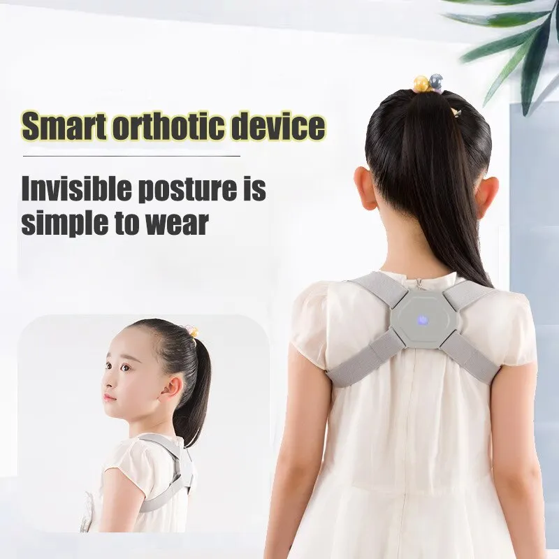 1PC Intelligent Induction Support Device For Preventing Hunchback Vibration, Correcting Sitting Posture Changes