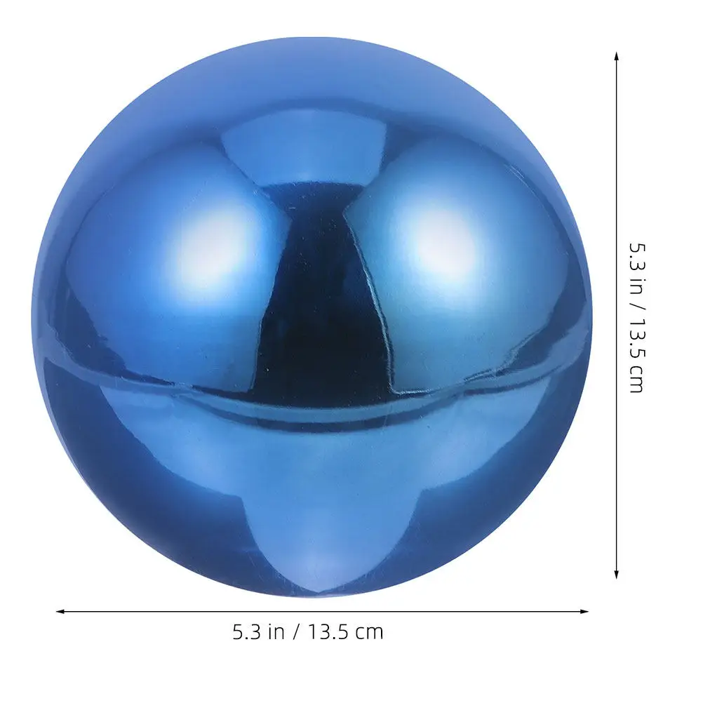 Garden Gazing Ball Stainless Steel Polished Reflective Globe Outdoor Mirror Sphere Lawn Decoration Photography Prop Unique Gift
