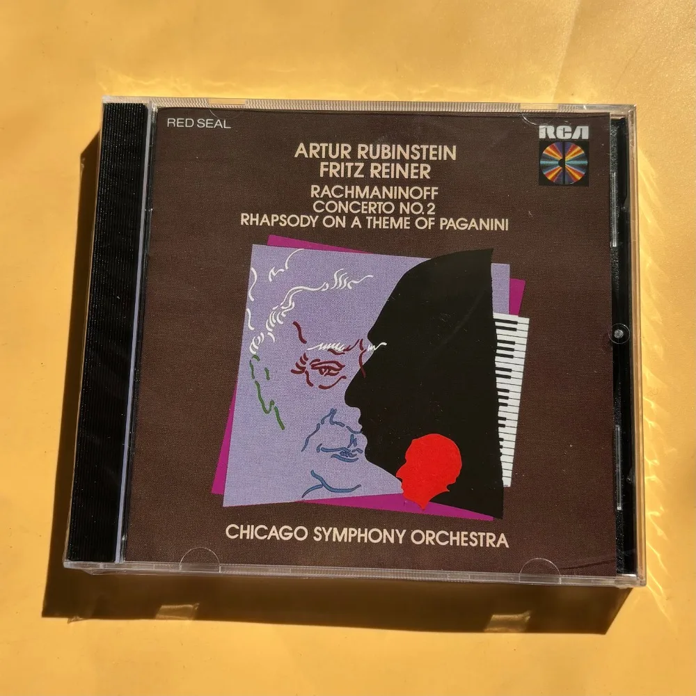 

Rachmaninoff Rhapsody on a Theme of Paganini Rubinstein CD Top Classical Audiophile Demo Disc Brand New Sealed In Stock