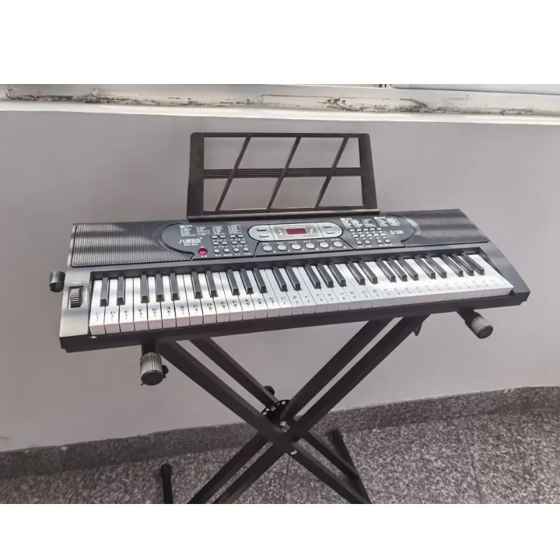 61-key Electronic Organ Kids Multifunctional Imitation Piano Keys Learning Education Piano Keyboard Musical Instrument Toys