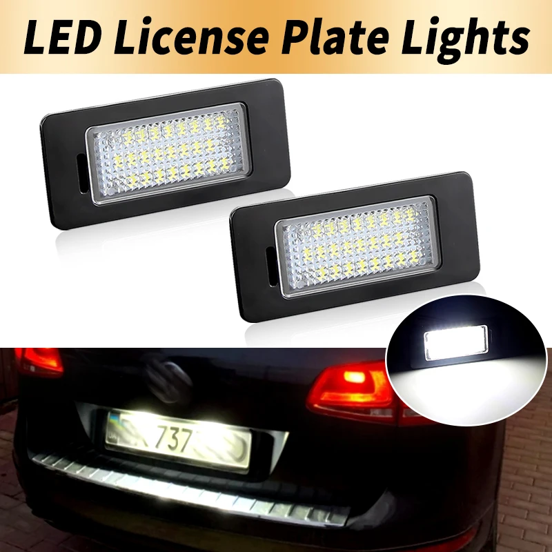 2Pcs Led License Nu… - image