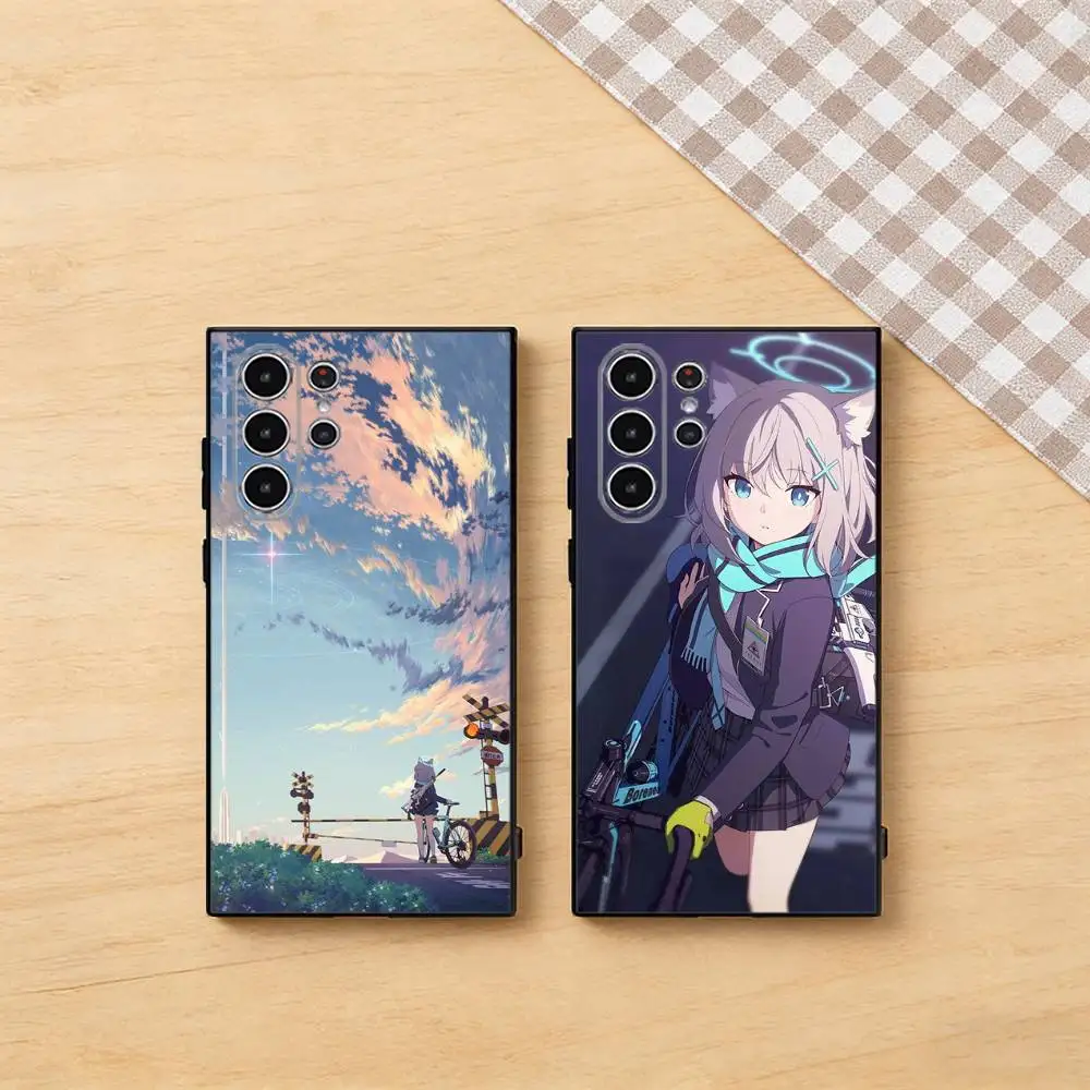 Blue Archive Phone Case for Samsung Galaxy S26 S25 S24 S23 S22 S21 Ultra Plus FE Cover