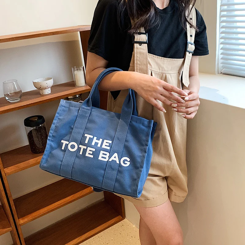

Casual Canvas Large Capacity Tote Bag Women Handbags Designer Letters Shoulder Crossbody Bags Luxury Handbag Big Shopper Bag