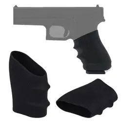 Universal Full Size Anti Slip Fits Rubber Grip Sleeve for Glock17 19 20 26, S&W, Sigma, Ruger, Colt, Models