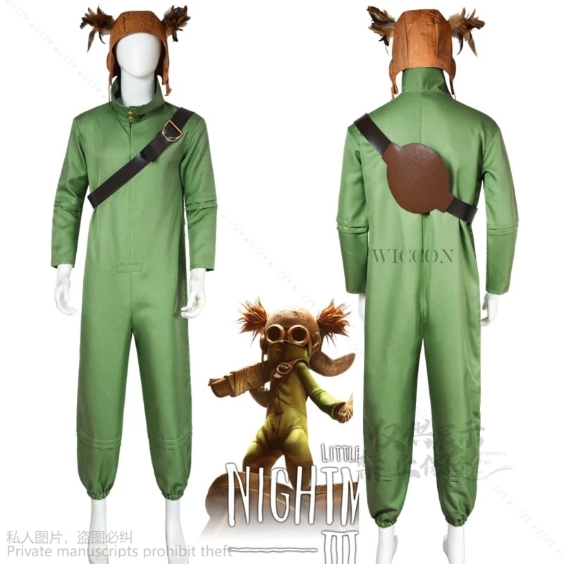 Nieuw Spel Kleine Cosplay Nachtmerries 3 Rollenspel Alleen Cosplay Kostuum Voor Vrouwen Meisjes Mannen Volwassen Anime Outfit Halloween Party Cos