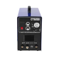 Plasma Cutter Tig Stick Welder 3 In 1 Combo Welding Machine, 50Amp Air Plasma Cutter, CT520D