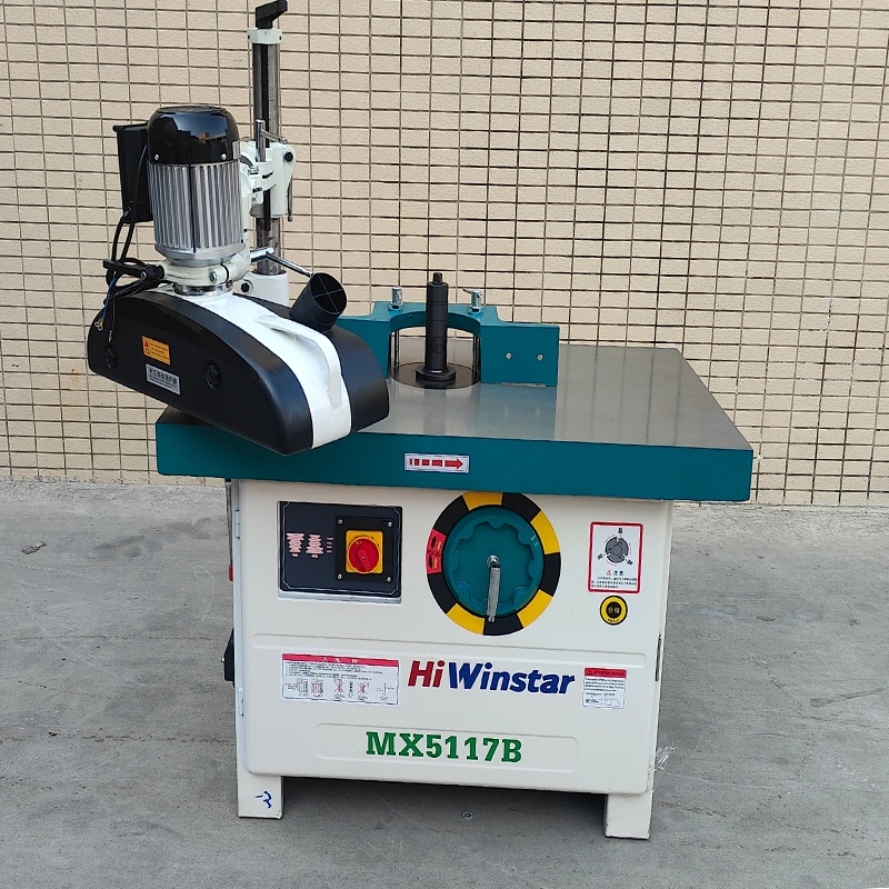 Sliding Table Wood Spindle Vertical Moulder Shaper Milling Machine with Automatic Feeding