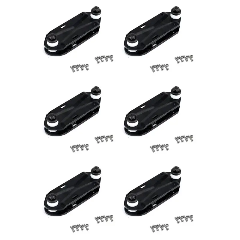 

【BIG SALE】6X Waterborne Rail Adapter Surfskate Truck Fits Any Board - Carve & Cruise Like A Surfboard,Rail Adapter,Black