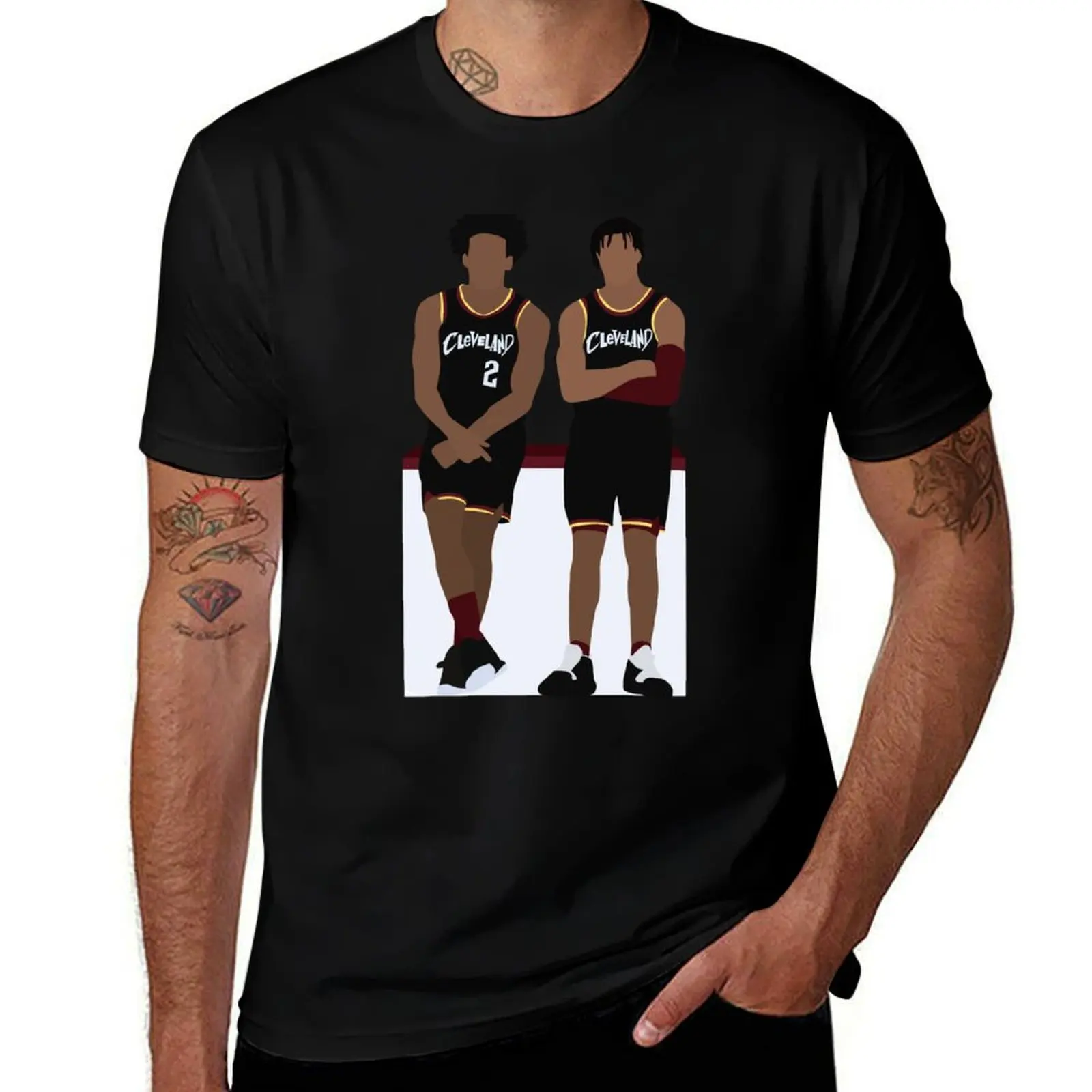 

Collin Sexton & Darius Garland T-Shirt t shirts for man graphic vintage man t shirt designer man t shirts graphic T-Shirt