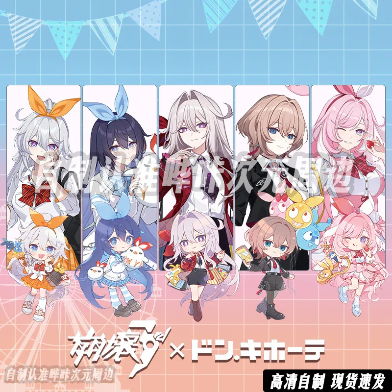 Anime Honkai Impact 3 Thelema Kiana Kaslana Seele Vollerei Elysia  Acrylic Stand Model Plate Desk Decor Standing Sign
