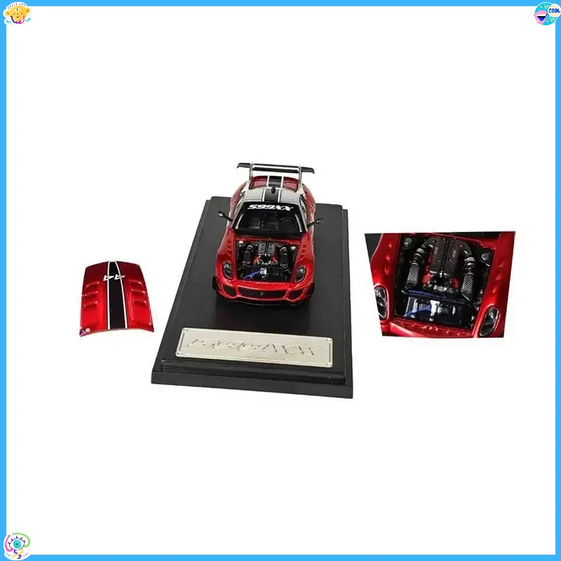 

Модель автомобиля Rhino 599XX EVO в масштабе 1:64, имитационная модель из сплава, сувенир, коллекционный предмет, подарок для хобби