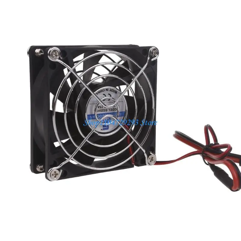 

Y2gd бесщеточный вентилятор 80 мм 80 мм сервер Cooler3500RPM 3W Регулируемый небольшой выхлоп 3CM 3CM