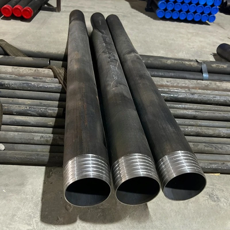 108 127 146 168 مع غلاف الأنابيب Baosteel R780 أنبوب سقف المنحدر دعم توسيع أداة الحفر قضيب الحفر