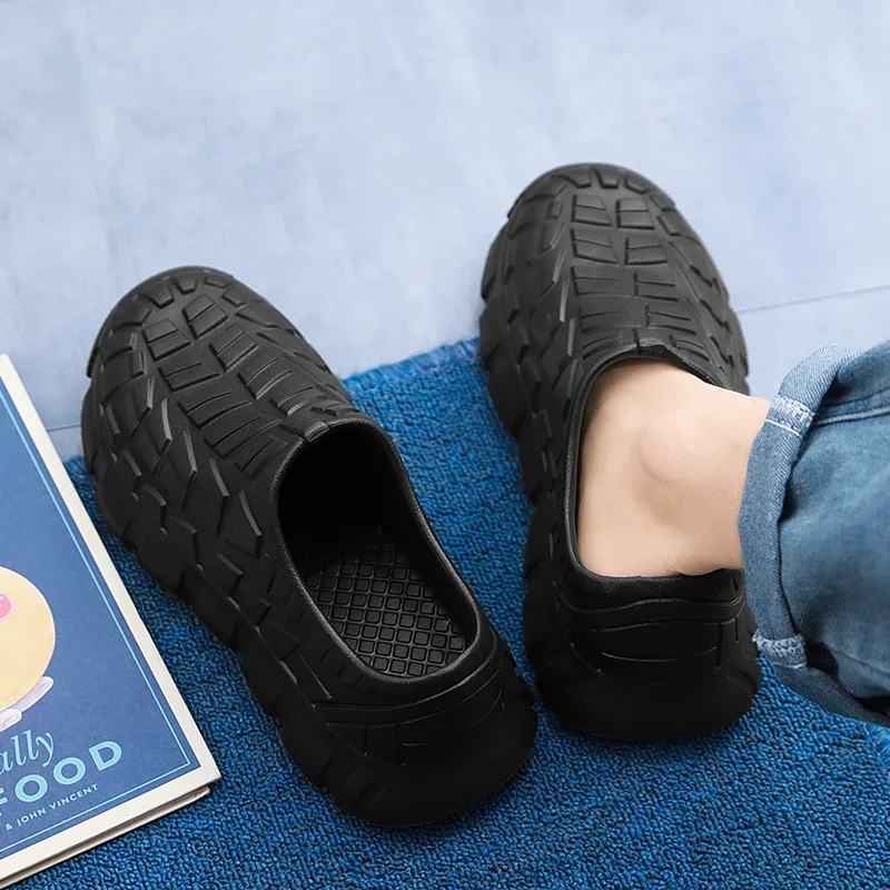 

Lightweight oil resistant waterproof anti slip work shoes chef doctor shoes nurse shoes labor protection shoes garden shoes new