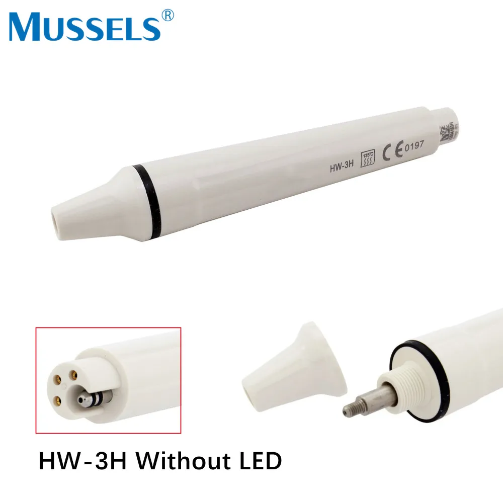 Dental Ultraschall Scaler Handstück für WOODPECKER EMS Abnehmbare Piezo Zähne Reinigung Bleaching LED Licht HW-5L HW-3H Zahnarzt