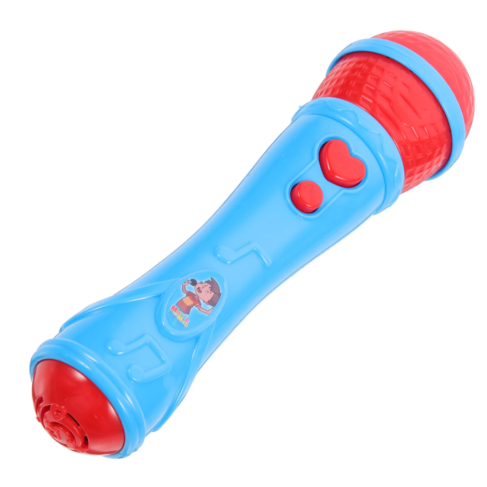 دعامة ميكروفون عالية المحاكاة التعليمية المبكرة والغناء للأطفال ميكروفون ملون ومتين وآمن للتنوير الموسيقي #4