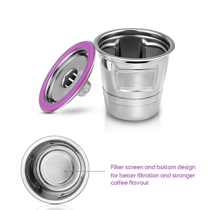 2X Reusable K Cups For Keurig, Reusable Coffee Pods, Refillable K Cups For Keurig Coffee Maker 2.0 And 1.0