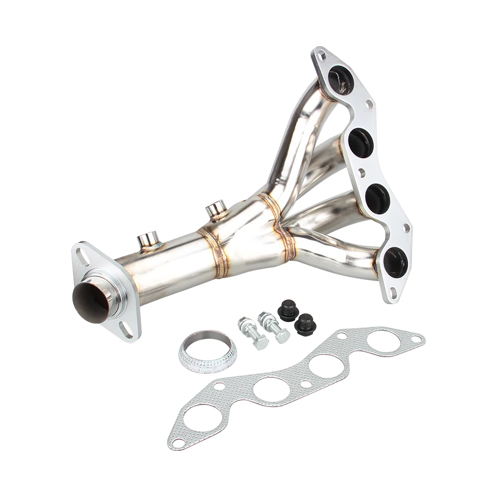 Car Modified Stainless Steel Exhaust Manifold For Honda Civic 01-05 DX/LX EM/ES D17A