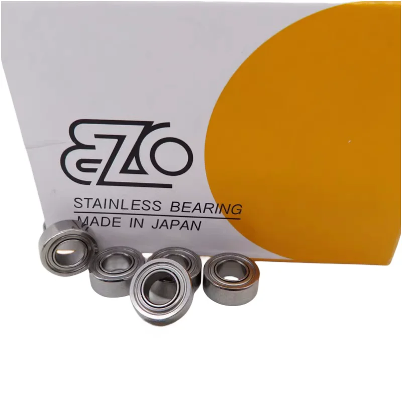 10pcs/50pcs Japan EZO stainless steel bearing SMR105ZZ 5*10*4mm DDL-1050ZZ precision miniature ball bearings SMR105 MR105 5x10x4