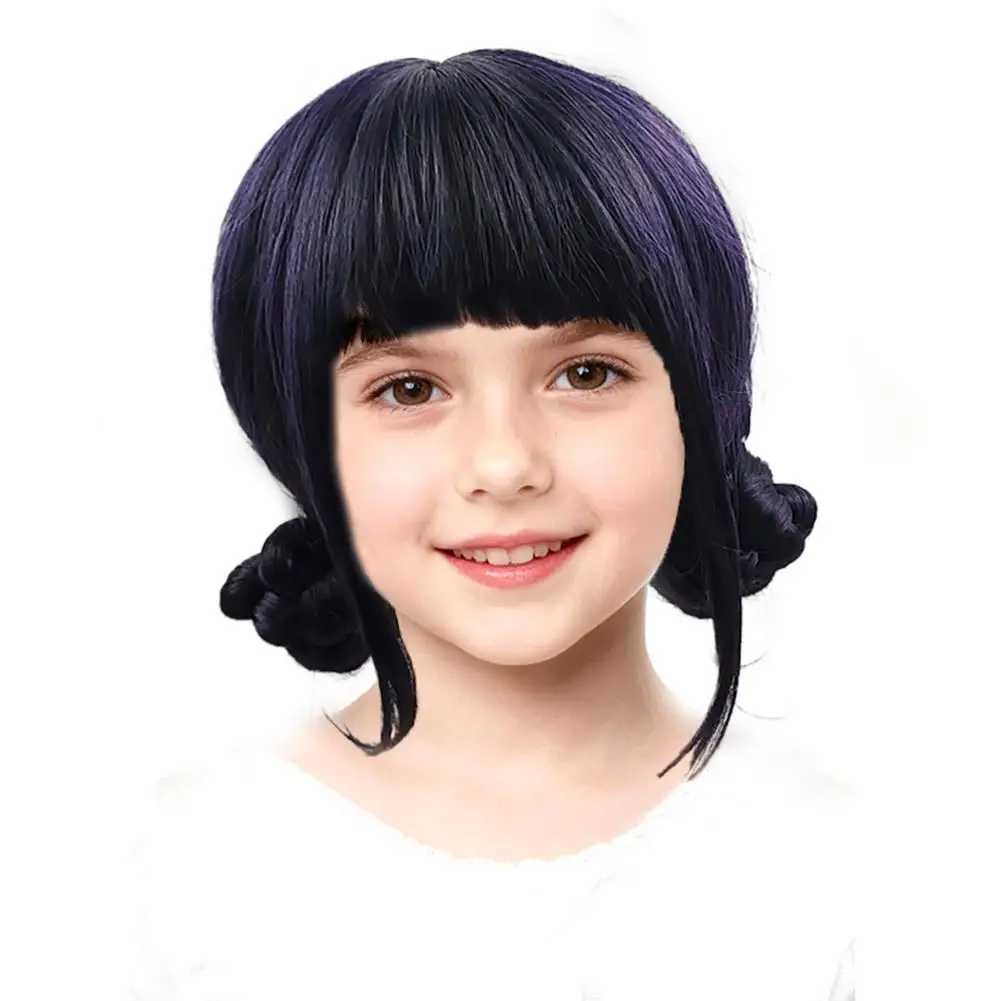 Nuevos niños KPOP Cosplay peluca niñas niño bebé peluca Halloween resistente al calor peluca sintética moda Cosplay accesorios nuevo