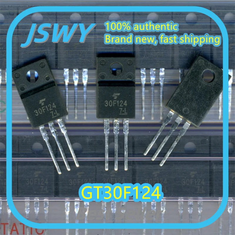 

(10/50pcs) GT30F124 Silk-Screen Printed 30G124 TO-220F MOSFET Brand New In Stock Electronics Genuine Original