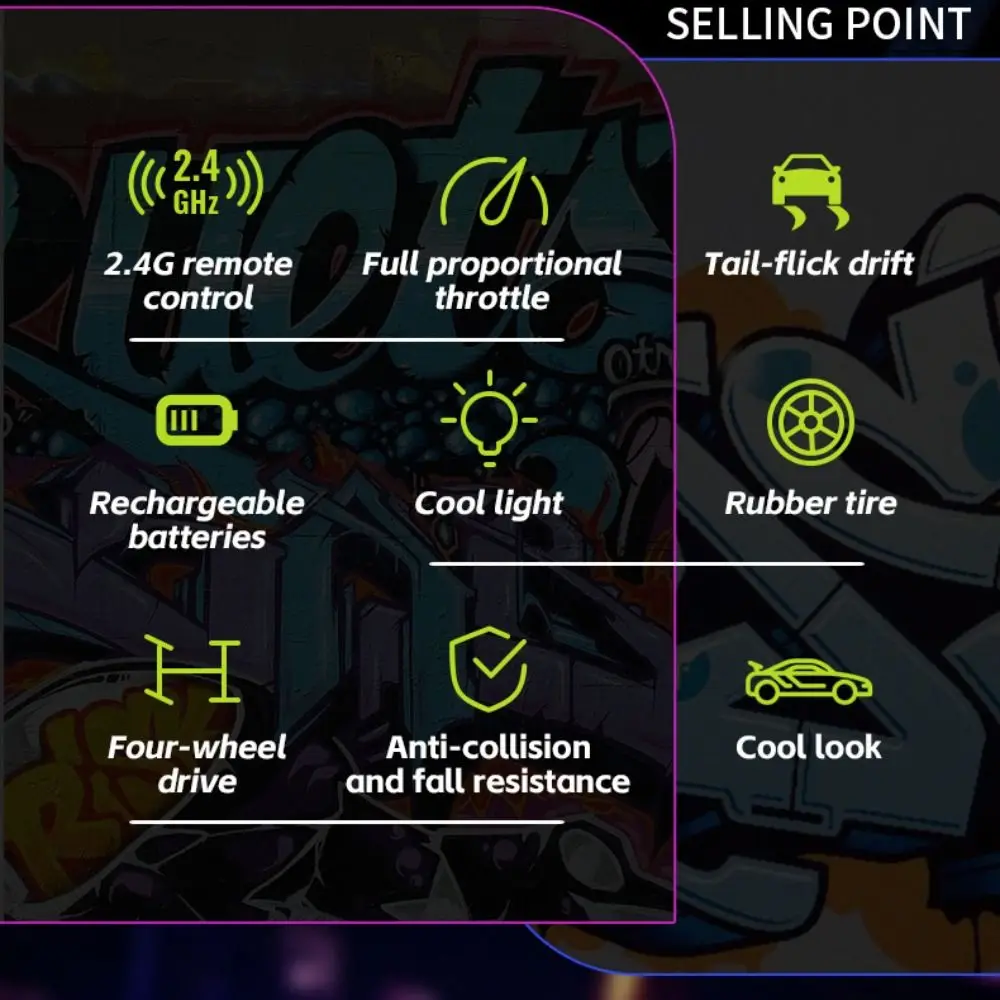 

High Speed Climbing Off-road Cars Off Road Adjustable Speed Remote Control Car Model Rechargeable Fun Design