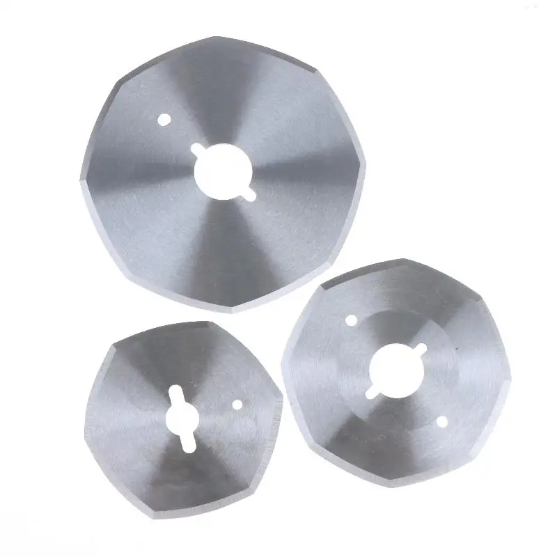 65/70/90/100/110/125MM Carbon Steel Circular Saw Blades Cloth Wheel Discs Cutter Fabric Cutting Machine Blade Tailor Shear Blad