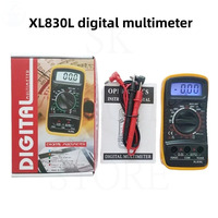 XL830L Digital Multimeter ESR Meter Testers Automotive Electrical DMM Transistor Peak Tester Meter Capacitance Meter