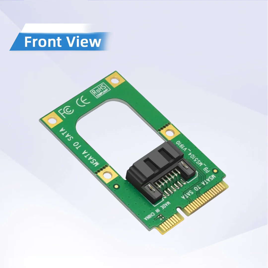 SATA3.0 MSATA to 7PIN SATA Adapter Mini SATA SSD Expansion Converter Card 6Gbps High Speed Solid State Drive Transfer Board